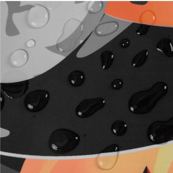 Halloween Shower Curtain Waterproof Fabric with 12 Hooks, 70 x 72 Inch - Picture 3 of 6